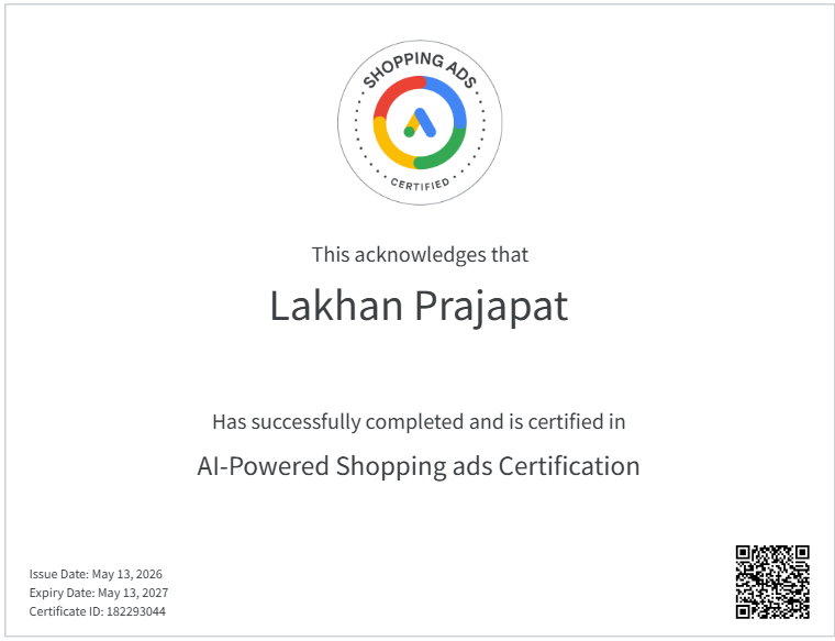 AI-Powered Performance Ads Certification
