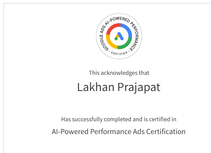 AI-Powered Shopping ads Certification