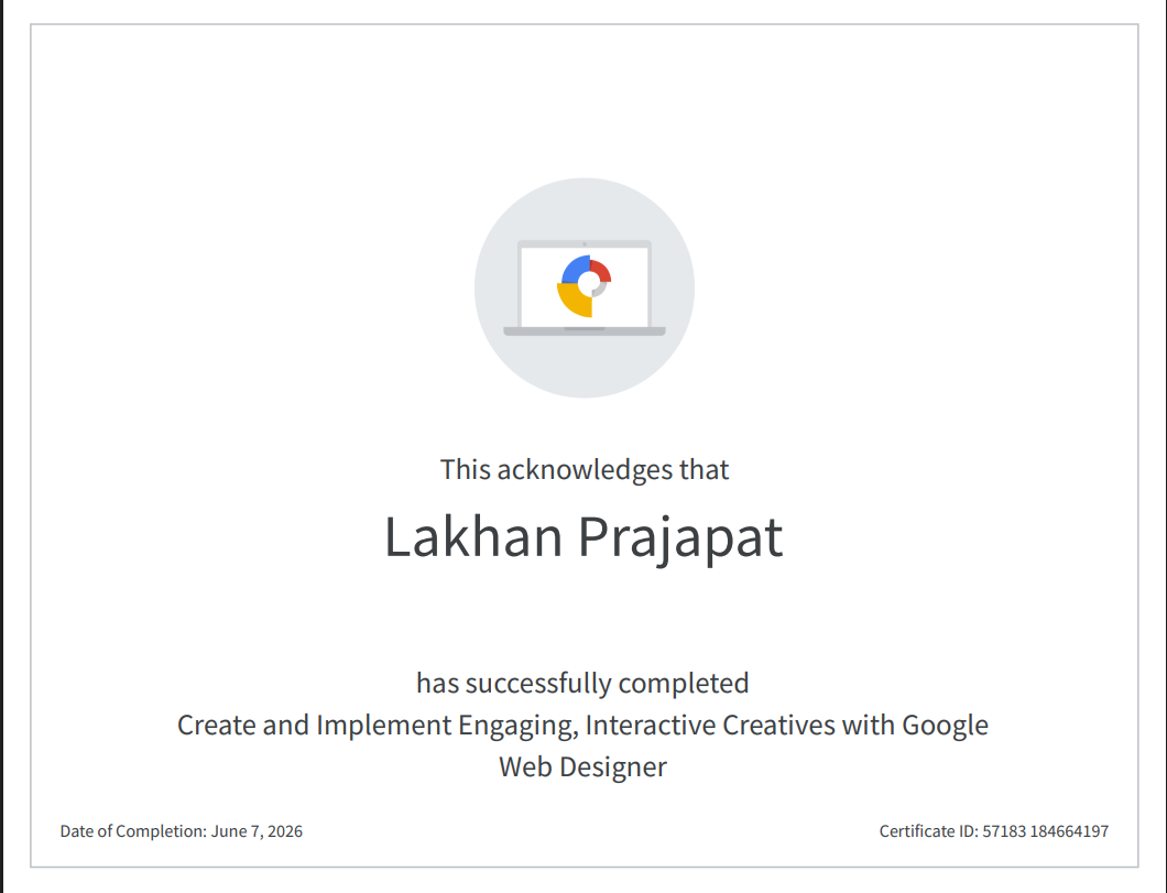 Interactive Creatives with Google Web Designer